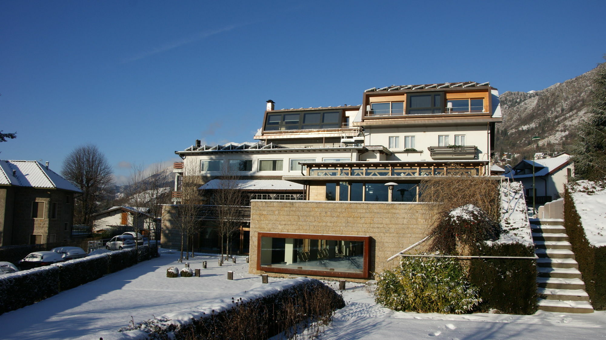 Hotel Milano Alpen Resort Meeting&Spa Castione della Presolana Buitenkant foto
