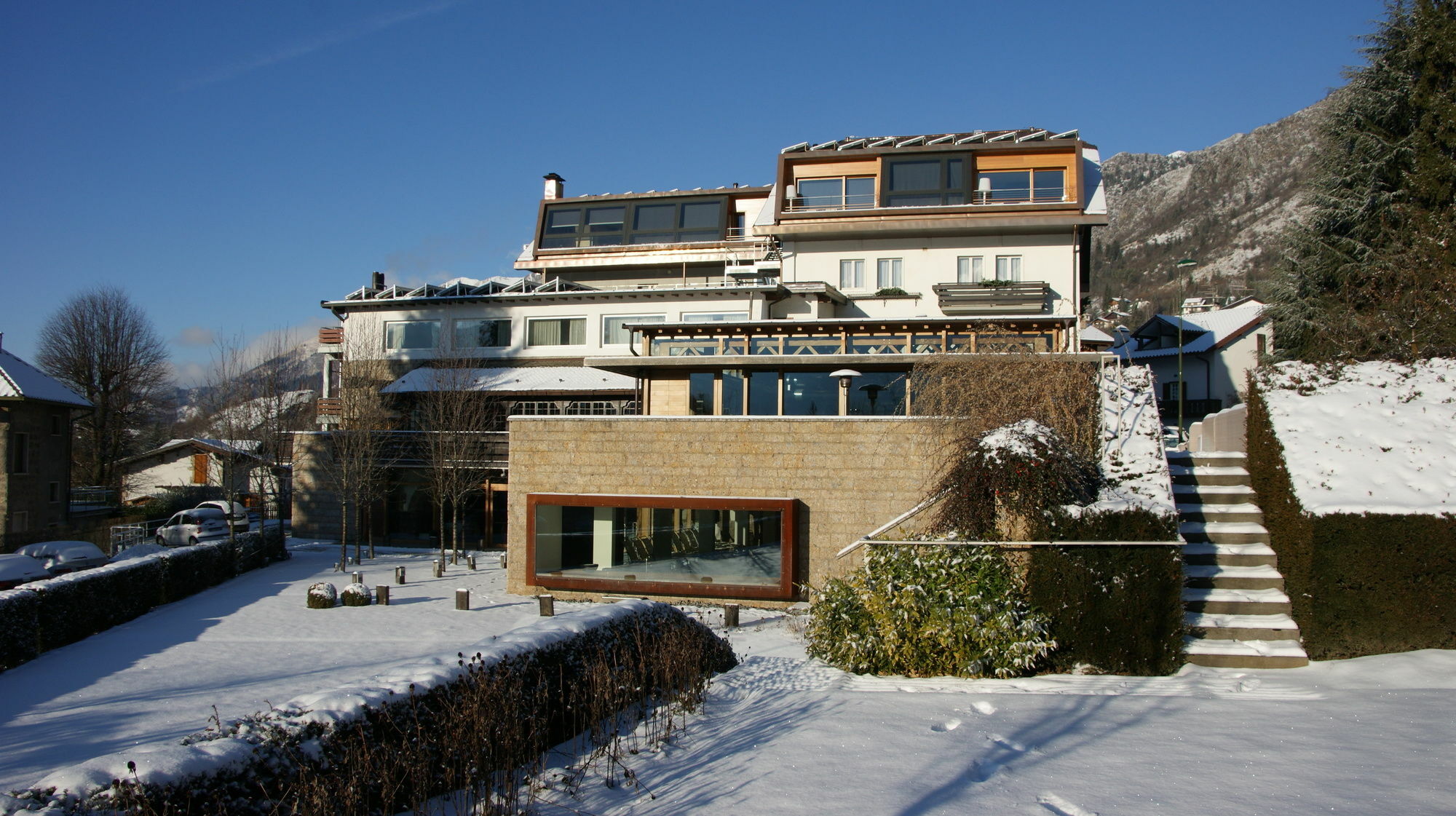 Hotel Milano Alpen Resort Meeting&Spa Castione della Presolana Buitenkant foto